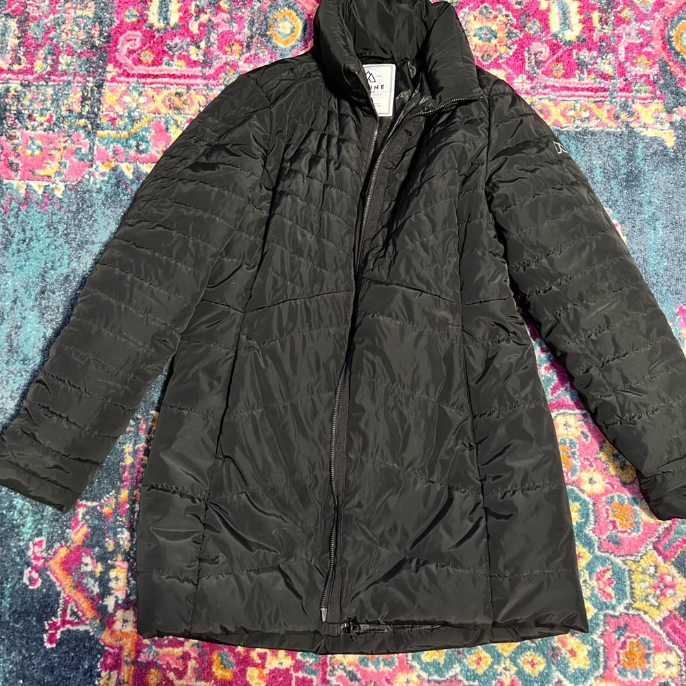 Black Down Winter Coat
